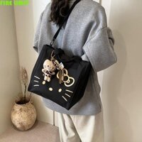 Túi Tote mèo FIRE LIMIT Kitty Túi xách sáng tạo ngoài trời