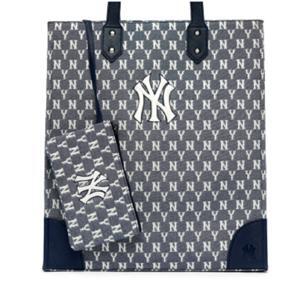 Túi tote MLB Monogram Jacquard Shopper Bag New York Yankees 3AORL031N