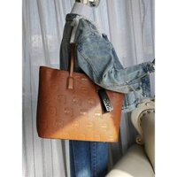 TÚI TOTE ÔNG GIÀ ĐEO KÍNH XỊN ĐÉT - NAM NỮ ĐỀU DÙNG ĐƯỢC_ Chất da thật dập nổi sắc nét _ Hàng dư chuẩn đẹp