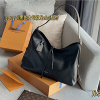 Túi Tote Samurai màu đen Carryall Đặt hàng chính hãng Túi xách nữ da bò có hộp đôi LL333333-1208185Xkl
