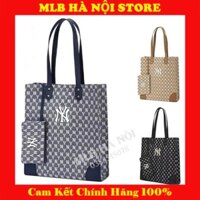 Túi Tote Túi đi chợ chính hãng MLB Monogram jacquard shopper bag