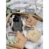 Túi Tote - túi xách tay chữ H da mềm khuyến mãi khăn quấn quai - Hà Túi