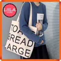 Túi tote vải canvas cao cấp Toast Bread Large phong cách hàn quốc