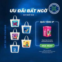 Túi Tote Vải Canvas K Coffee x Cherry - Chia Sẻ Yêu Thương - Túi Gây Quỹ Từ Thiện