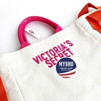 Túi tote Victoria's Secret siêu to, có quai xách và quai đeo, hàng nhập USA
