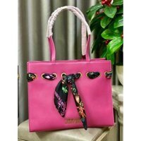 Túi tote V.€.r.s.a.cie pink and ribbons