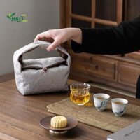 Túi trà thổ cẩm MNTT Handmade Dễ sử dụng tại nhà