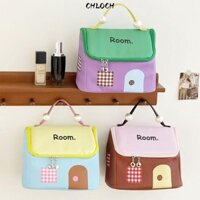 Túi trang điểm CHLOCH, Túi giặt nhà nhỏ dung tích lớn, Son môi túi đựng nhiều màu cầm tay