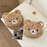 Túi trang điểm GOOTARDES Rilakkuma Gấu hoạt hình Quà tặng sinh nhật Kawaii