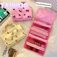 Túi trang điểm TAWJOG, Túi đựng mỹ phẩm cầm tay được phân loại, Túi đựng đồ vệ sinh cho chó con / mèo di động chất lượng cao cho gia đình