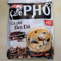 TÚI TRẮNG LỚN (CAFÉ PHỐ ĐEN ĐÁ 560g / 35 gói) CÀ PHÊ ĐEN HÒA TAN MACCOFFEE Black Iced Coffee (HALAL)
