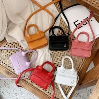 Túi trẻ em thời trang Hàn Quốc, túi đeo chéo cho bé gái, phong cách Chanel mới 2024, túi mini thời trang cho bé gái