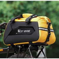 Túi Treo Baga Xe Đạp Chống Nước, Túi Đựng Đồ Đa Năng Gắn Yên Sau Xe Đạp, Túi Đựng Hành Lý Vỏ Cứng Cho Baga Xe Đạp