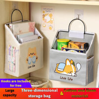 Túi treo đầu giường đa chức năng với công suất lớn, có khả năng dọn dẹp đồ lặt vặt một cách dễ dàng.