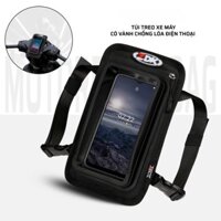 Túi treo đầu xe máy, túi đựng điện thoại xe máy, túi ZDK mini vành cao su 4 cm hỗ trợ giảm chói