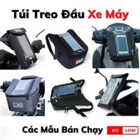 Túi treo đầu xe máy, túi treo logo phía đông xe máy, lưu trữ điện thoại, tiện lợi cho các mặt hàng