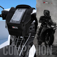 Túi treo đầu xe máy ZDK K2 chính hãng thiết kế mới thoát nhiệt điện thoại,cảm ứng tốt có lỗ sạc pin.