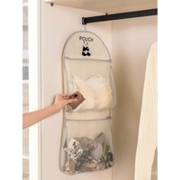 Túi treo lưu trữ đồ lót, túi treo cho phòng ký túc xá sinh viên, tủ quần áo, tất, áo ngực, hộp tổ chức lưới treo, vật dụng lưu trữ