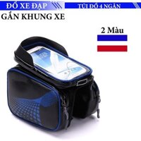 Túi Treo Sườn Xe Đạp 4 Ngăn Chống Nước Cảm Ứng Tiện Lợi