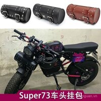 Túi treo trước chống nước cho xe đạp điện Super73, túi bên, túi đuôi, túi dụng cụ, phụ kiện trang trí