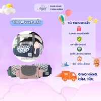 Túi treo xe đẩy Aiebao A8003 túi đựng sữa, túi đựng đồ đa năng xe đẩy cho bé thời trang