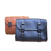 Túi treo xe máy classic, xe PG1 da PU mẫu có hông làm cứng