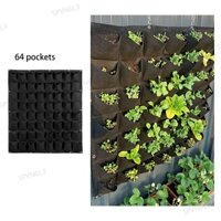 Túi Trồng 64 Túi Vườn Dọc Treo Tường Cây Hoa Trồng Túi Mầm Non Ngoài Trời VN6L3