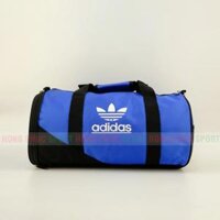 Túi trống thể thao Adidas cao cấp có ngăn đựng giày màu xanh