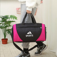 Túi trống túi xách du lịch đựng đồ thể thao tập gym, yoga, đá bóng nam nữ chống nước - Hồng