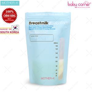 Túi trữ sữa cảm ứng nhiệt MotherK Hàn Quốc K-Mom (60c) - KM13089