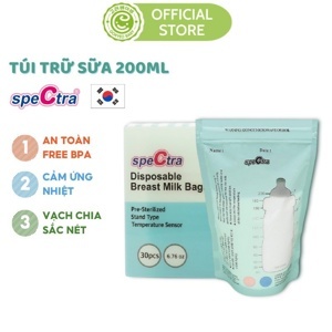 Túi trữ sữa (đựng sữa) không BPA Spectra Hàn Quốc (30 túi – 210ml)