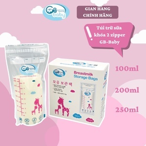 Túi trữ sữa GB Baby Hàn Quốc 200ml