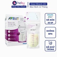 Túi trữ sữa mẹ Philips Avent giúp trữ đông bảo quản sữa - Hướng dẫn cách sử dụng túi dự trữ sữa mẹ Avent