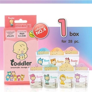 Túi trữ sữa mẹ Toddler 250ml- Hộp 28 túi