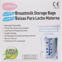 TÚI TRỮ SỮA UNIMUM COMPACT 210ML UM870268 (60 túi/hộp) - CHÍNH HÃNG HÀN QUỐC