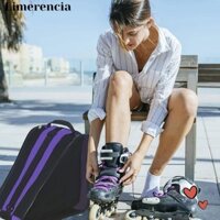 Túi trượt patin LIMERENCIA, Trượt băng dung tích lớn thoáng khí, Ba lô trượt patin có dây đeo có thể điều chỉnh