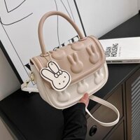 Túi Tự Đan Da PU -Túi Đeo Chéo Nữ Handmade - Phụ Kiện Đan Túi