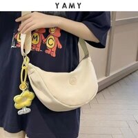 Túi vải bố Túi Đựng Bánh bao thường ngày cho Nữ Túi yên Ngựa Túi nhỏ đeo chéo một bên vai