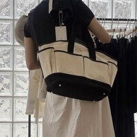 Túi Vải Canvas Đeo Vai Thời Trang Cá Tính Cho Nữ