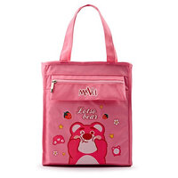 Túi vải canvas Mr Vui T001 cho bé gái đi học thêm ( kích thước 32 x 29 x 10 cm)