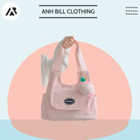 Túi vải Cỡ Lớn Có Khóa Kéo Thời Trang Hàn Quốc Cho Nữ T032