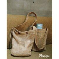 TÚI VẢI ĐAY CÓ QUAI