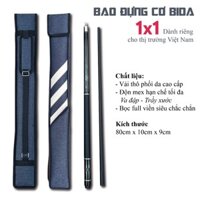 Túi vải đựng cơ bida 1x1. Bao vải đựung cơ bida cao cấp chống nước. Bao vải đơn đựng cơ bida.