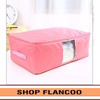 Túi vải đựng đồ loại lớn Flancoo A0859A (Hồng phấn)