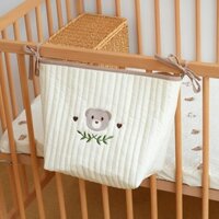 Túi Vải Đựng Tã Treo Nôi Em Bé Kích Cỡ Lớn Tiện Dụng