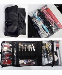 Túi Vải Gấp Gọn Đựng Đồ Make Up Chuyên Nghiệp Trong Suốt