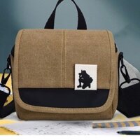 Túi vải không gương Canon DSLR Túi máy ảnh Fujifilm di động unisex nylon túi đeo vai retro
