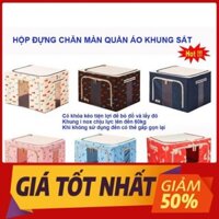 TÚI VẢI KHUNG THÉP XẾP GỌN QUẦN ÁO, (Giá sỉ)