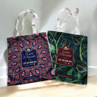 Túi vải Tesori sành điệu size 34x37cm