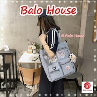 Túi Vải Thời Trang Nhiều Ngăn - Balo House TC202